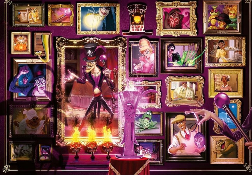 Puzzle Disney Ravensburger Villainous 1000 pièces Dr Facilier