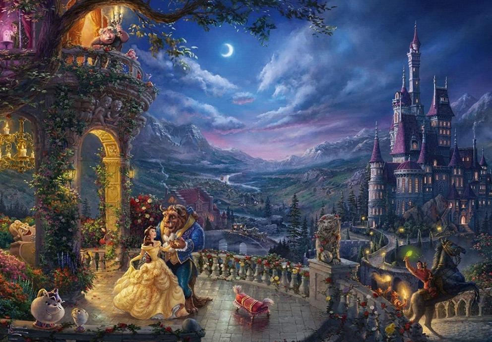 puzzle Disney Schmidt 1000 pièces la Belle et la Bête