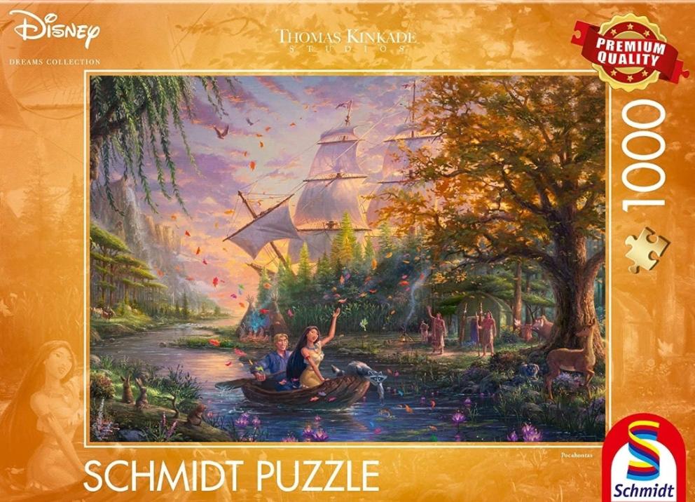 Puzzle Disney Schmidt 1000 pièces Pocahontas