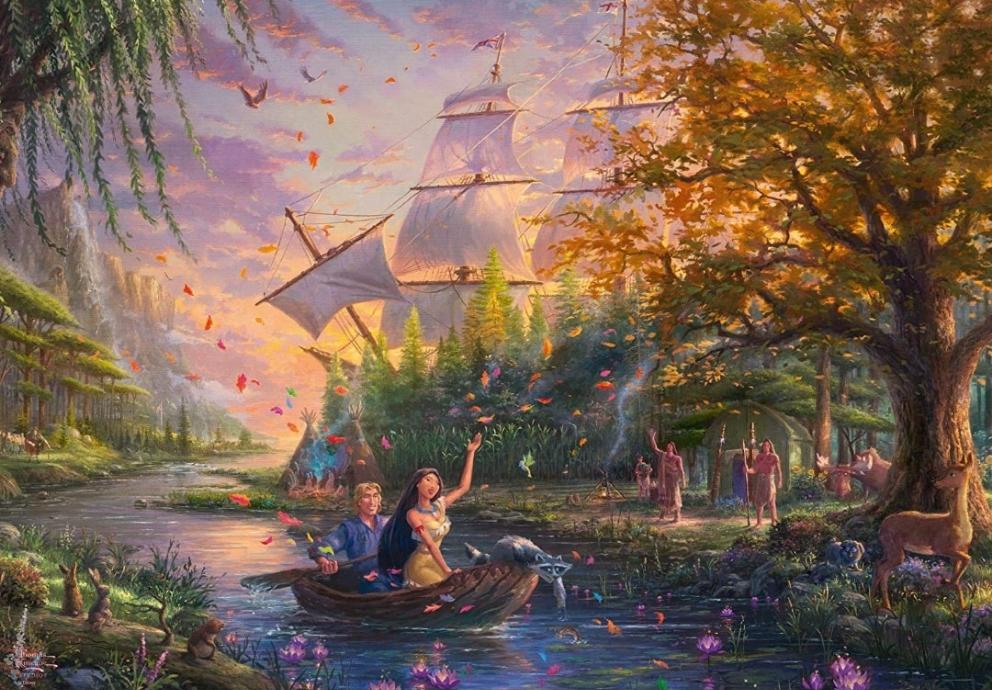Puzzle Disney Schmidt 1000 pièces Pocahontas