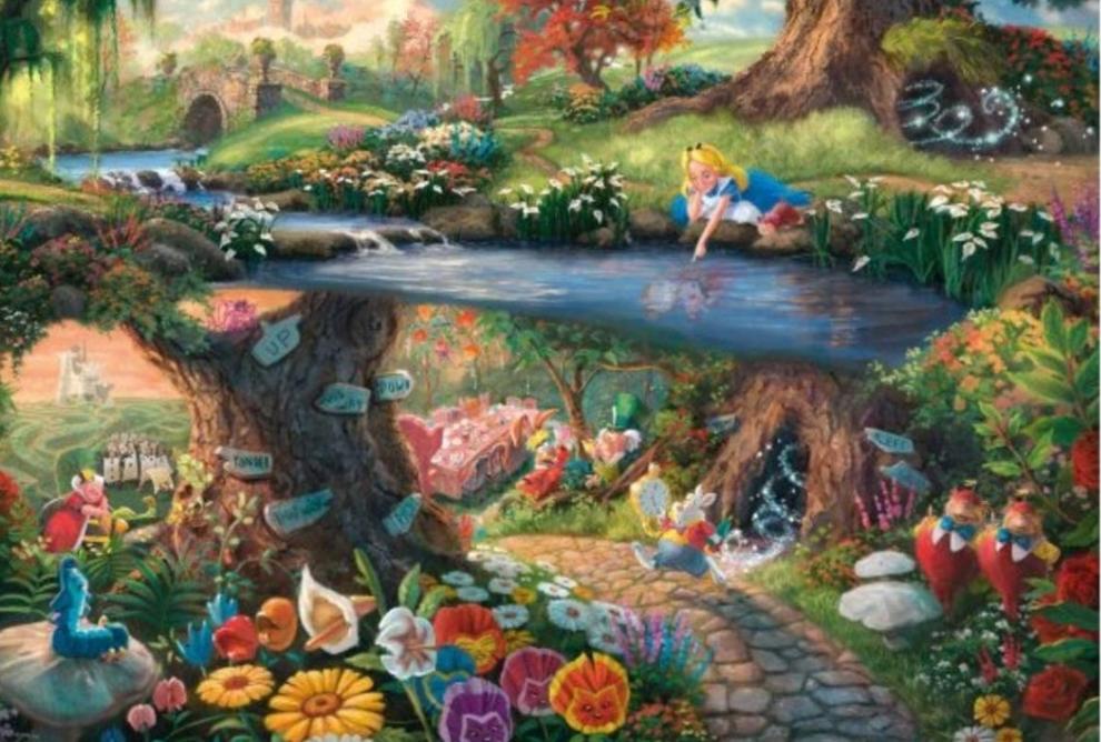 Puzzle Disney Schmidt 1000 pièces Alice au pays des merveilles