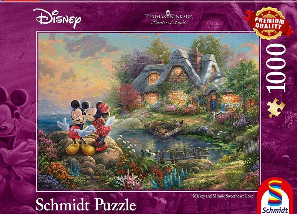 Puzzle Disney Schmidt 1000 pièces Mickey et Minnie