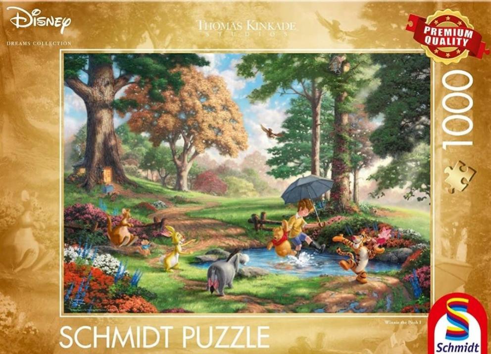 Puzzle Disney Schmidt 1000 pièces Winnie l'ourson