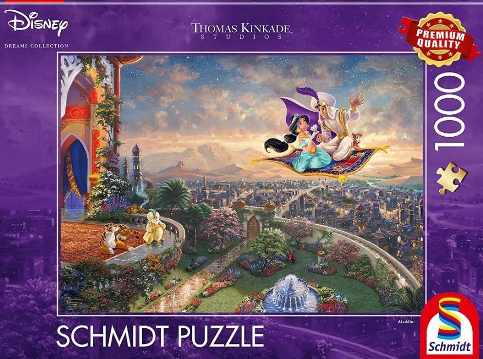 Puzzle Disney La Belle Et La Bête - Schmidt Spiele - 1000 Pièces