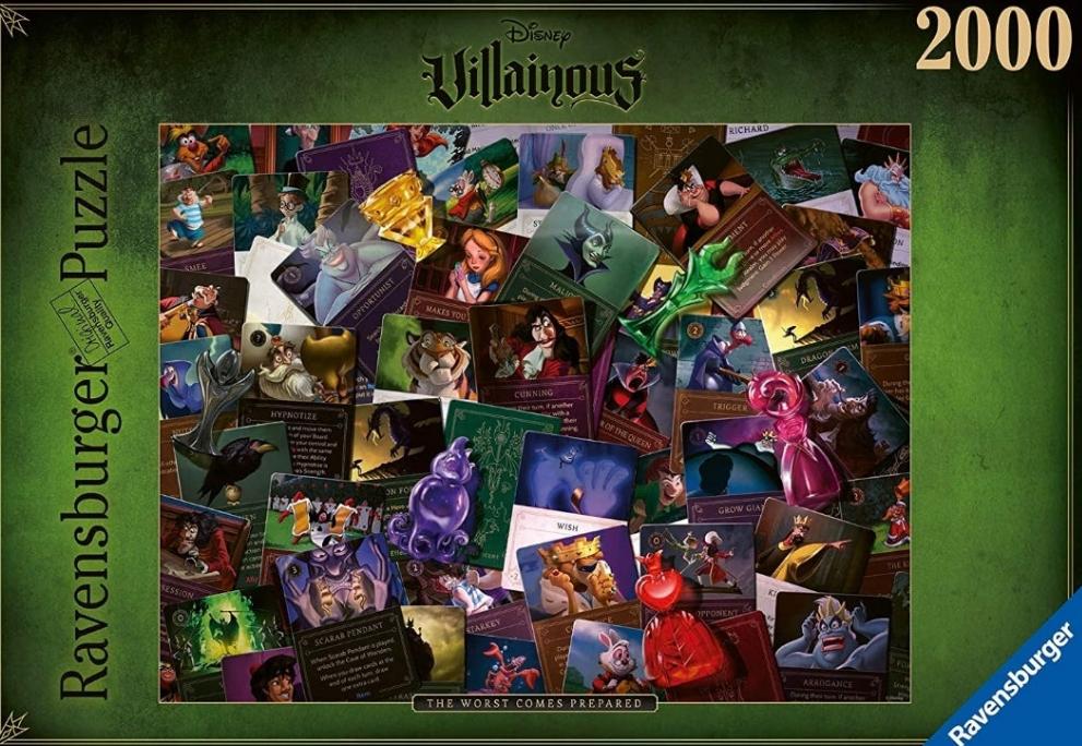 Puzzle Disney Villainous Ravensburger 2000 pièces –
