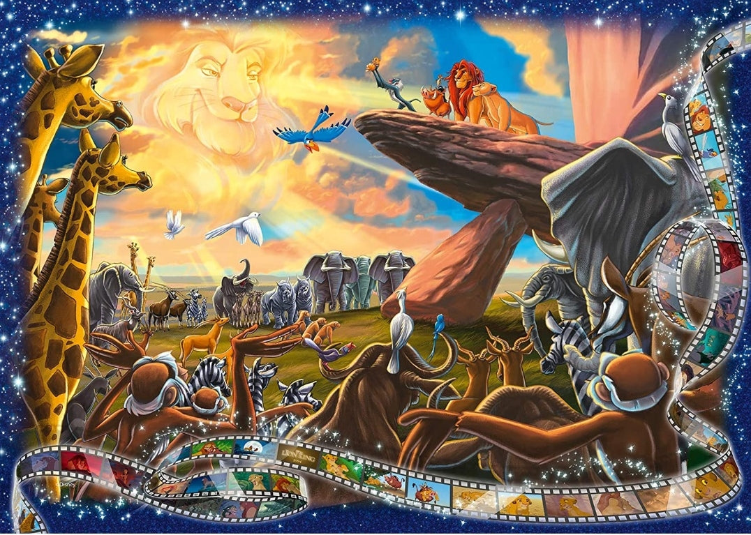 Puzzle Disney Ravensburger 1000 pièces le roi lion