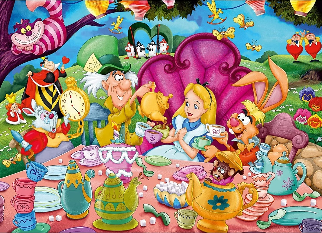 Puzzle Disney Ravensburger 1000 pièces Alice au pays des merveilles