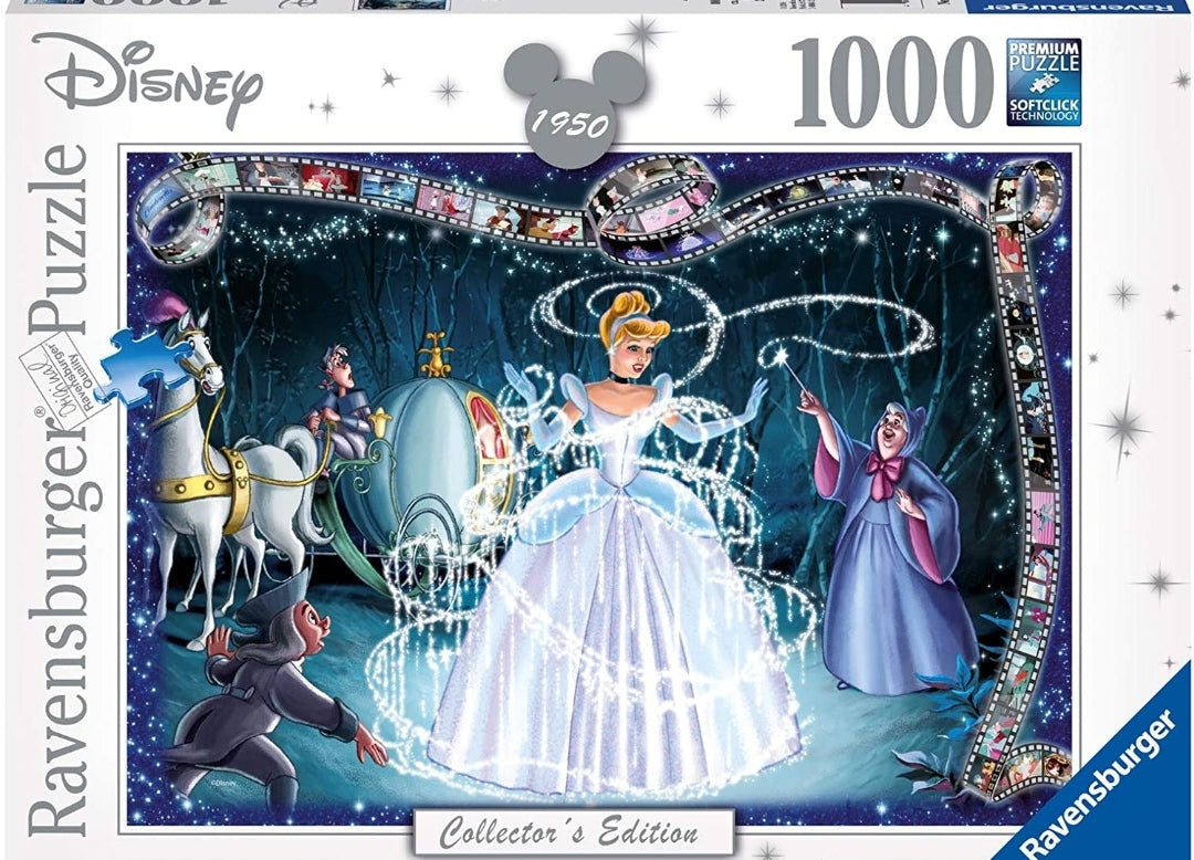 Puzzle Disney Ravensburger 1000 pièces Cendrillon