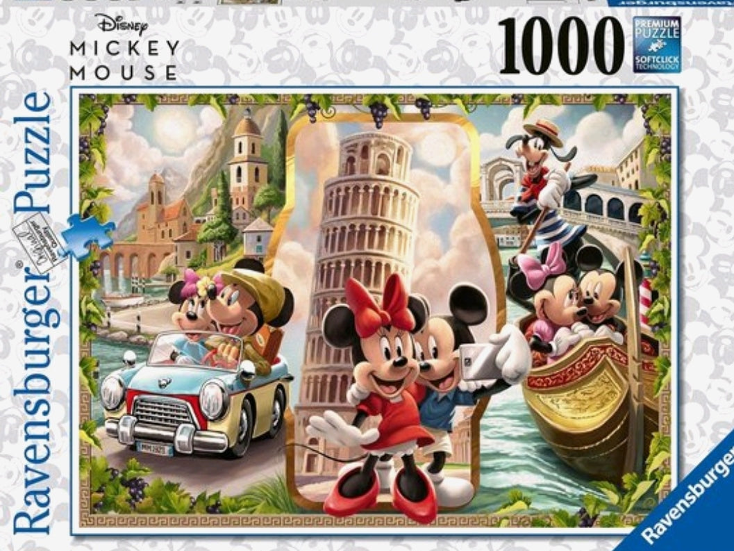 Puzzle Disney Ravensburger 1000 pièces Mickey et Minnie