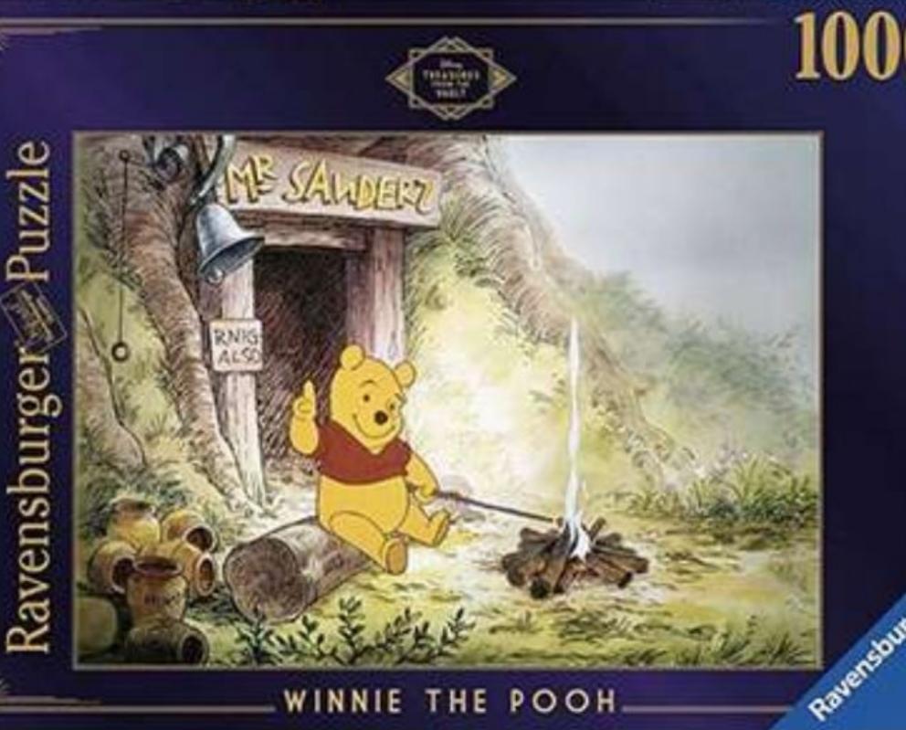 Puzzle Disney Ravensburger 1000 pièces Winnie l'ourson
