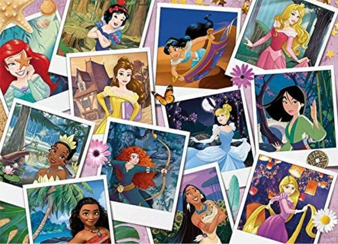 Puzzle Disney Jumbo 1000 pièces Pix collection Princesses selfies