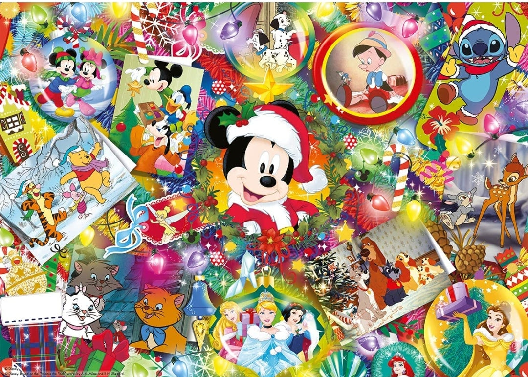Puzzle Disney Jumbo 1000 pièces Pix collection Noël