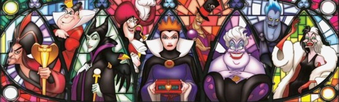 Puzzle Disney Clementoni 1000 pièces les vilains