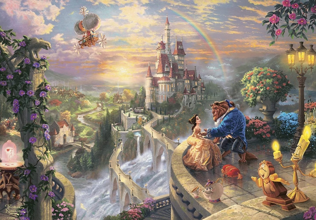 Puzzle Disney Schmidt 500 pièces la Belle et la Bête