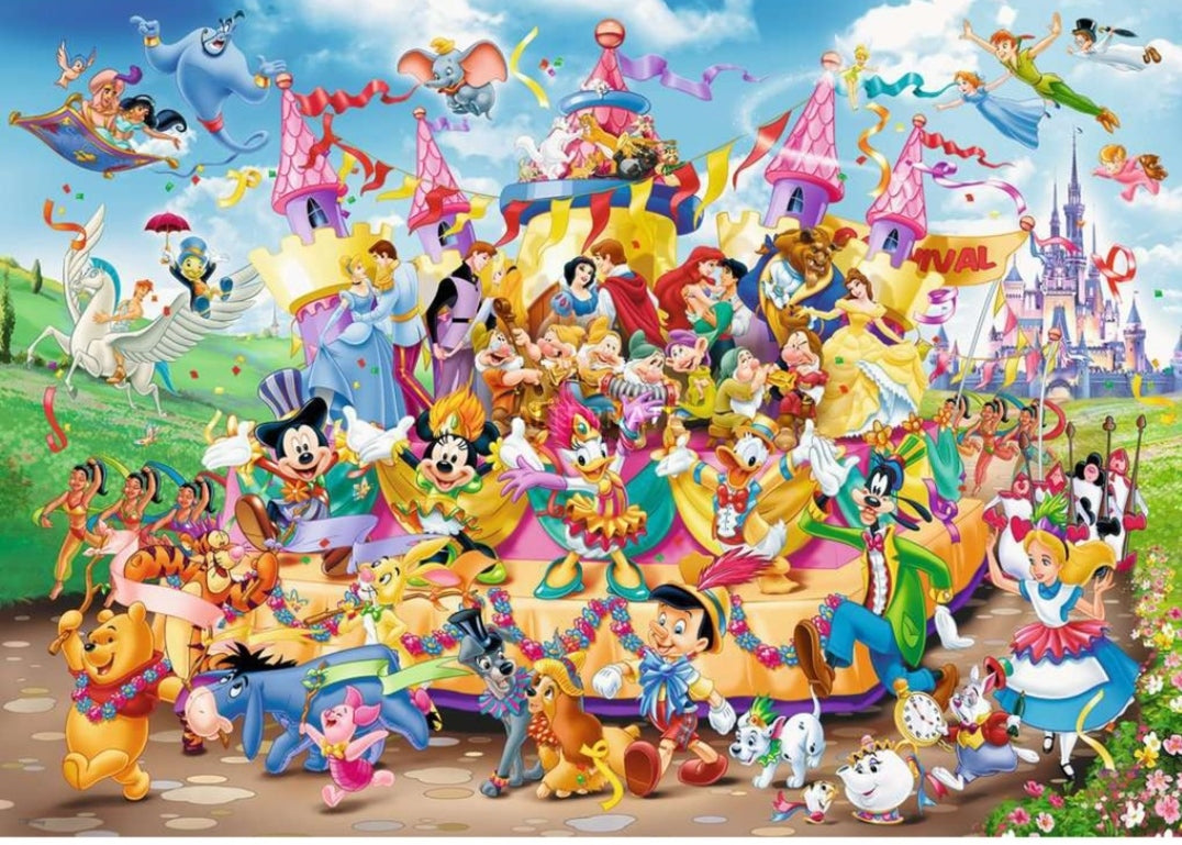Puzzle Disney Ravensburger 1000 pièces Carnaval Disney