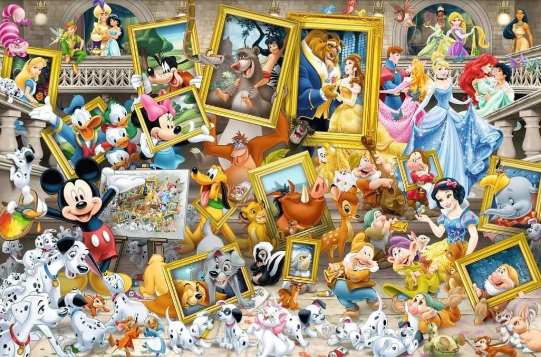 Puzzle Disney Ravensburger 5000 pièces Mickey l'artiste