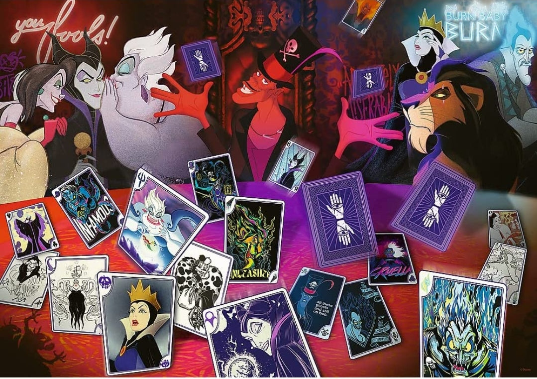 Puzzle Disney Trefl 1000 pièces les vilains Disney