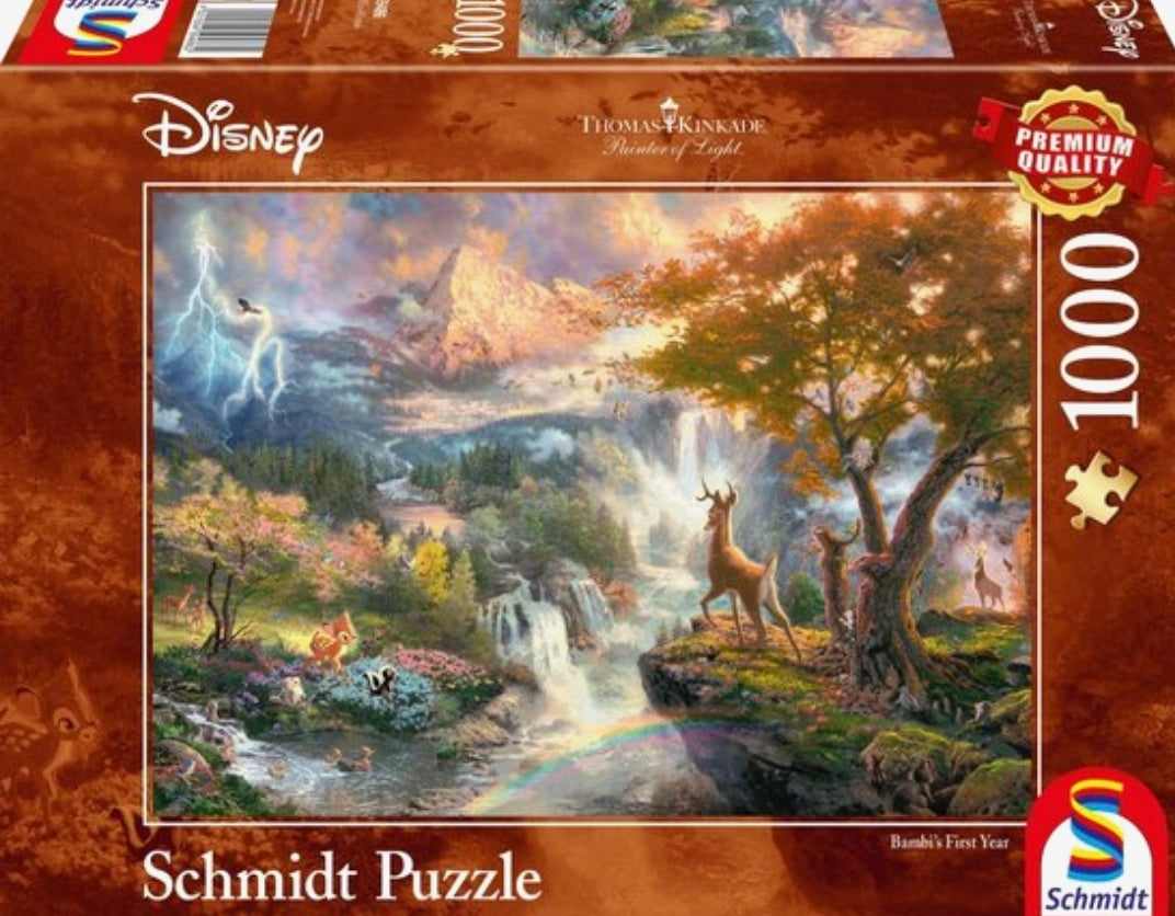Puzzle Disney Schmidt 1000 pièces Bambi