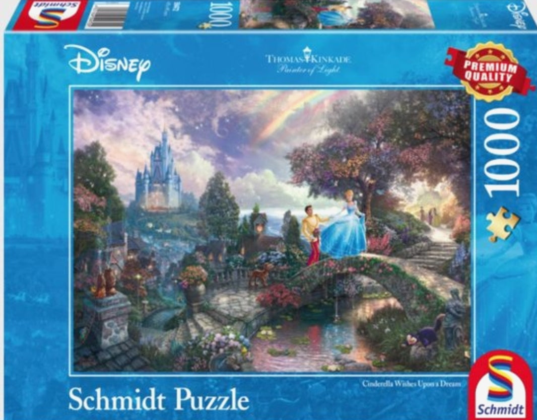 Puzzle Disney Schmidt 1000 pièces Cendrillon