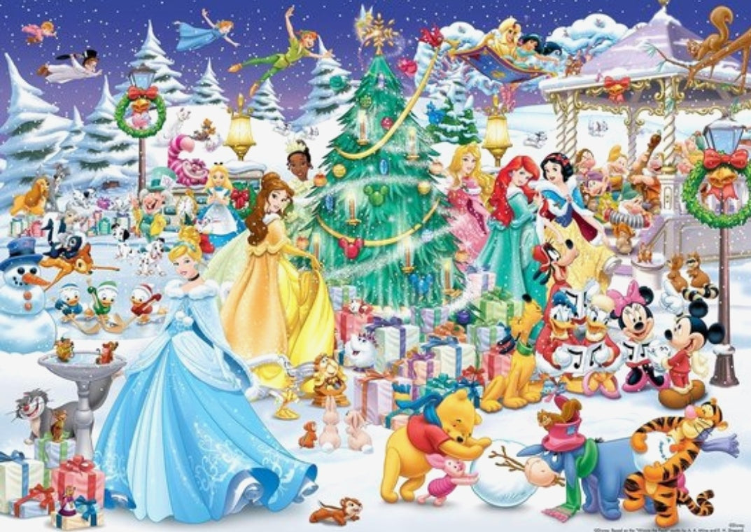 Puzzle Disney King 1000 pièces Princesses Noël