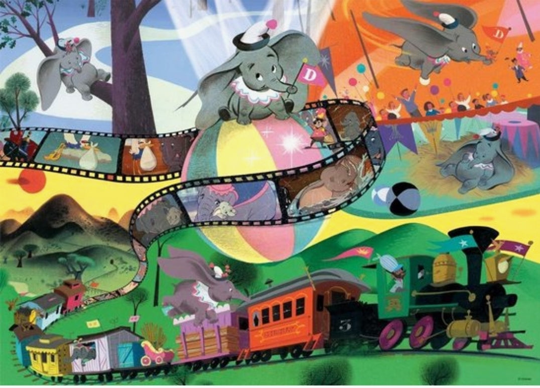 Puzzle Disney Jumbo 1000 pièces Dumbo