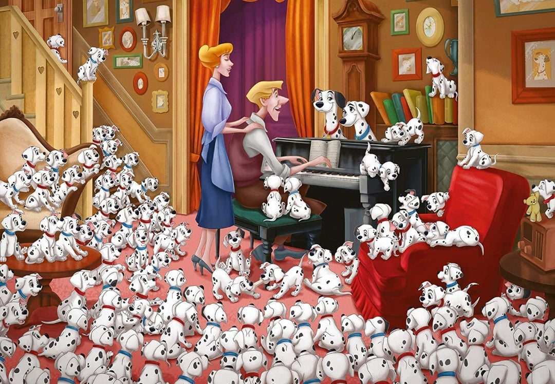 Puzzle Disney Ravensburger 1000 pièces 101 Dalmatiens