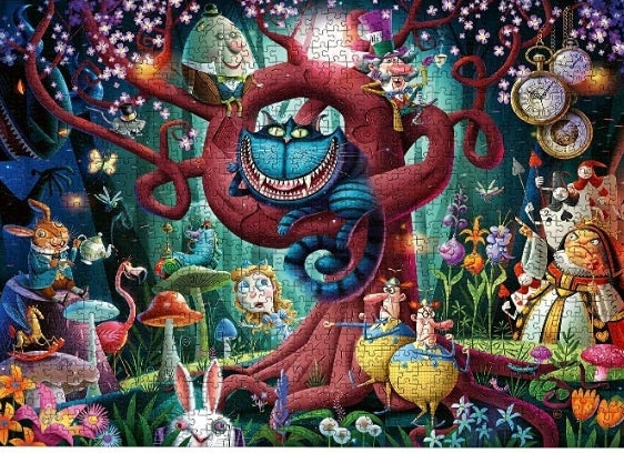 Puzzle Disney Ravensburger 1000 pièces Alice au pays des merveilles