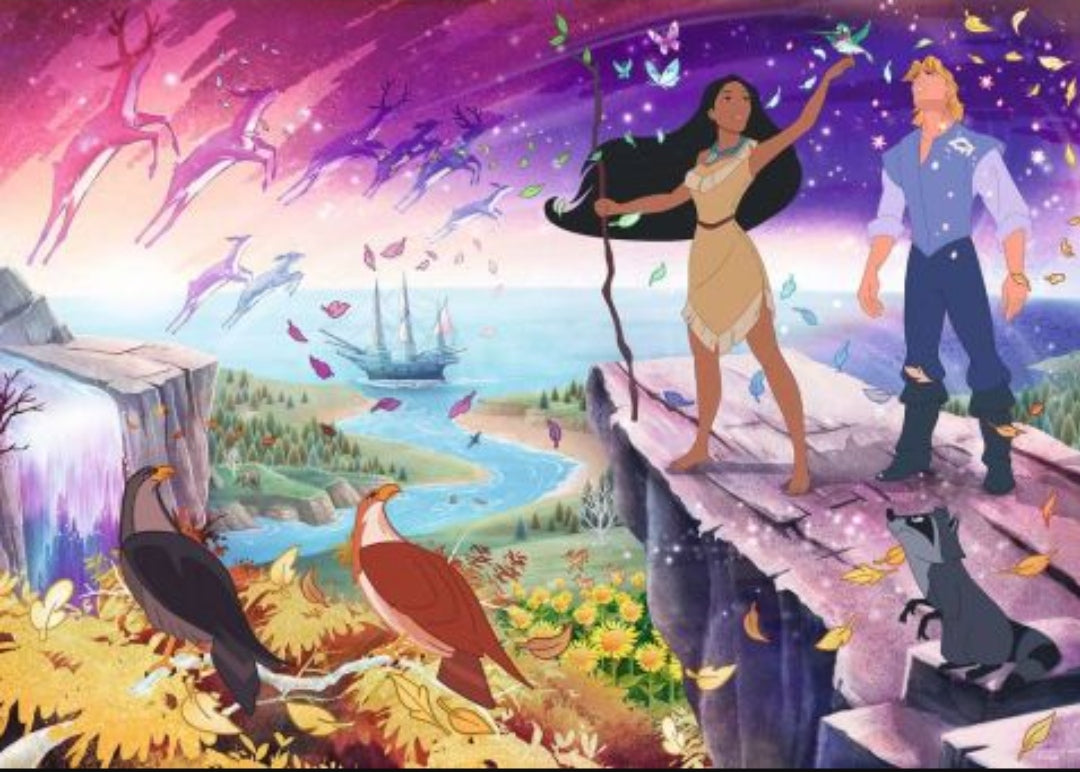 Puzzle Disney Ravensburger 1000 pièces Pocahontas