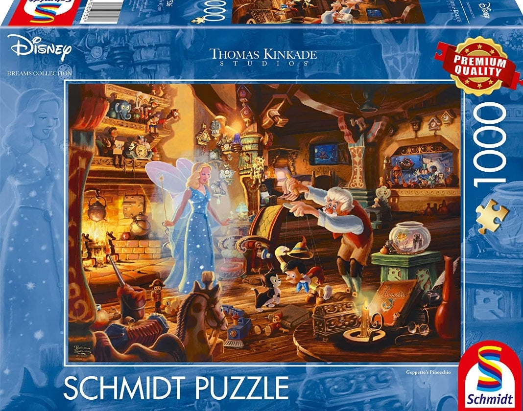 Puzzle Disney Schmidt 1000 pièces Pinocchio