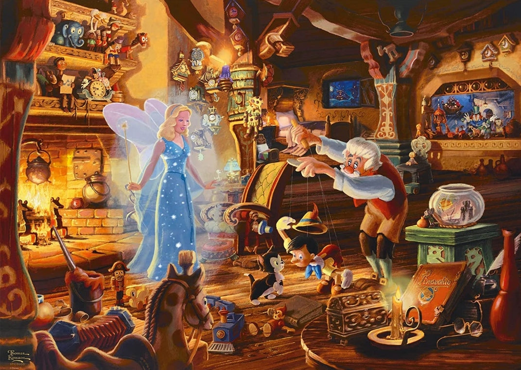 Puzzle Disney Schmidt 1000 pièces Pinocchio