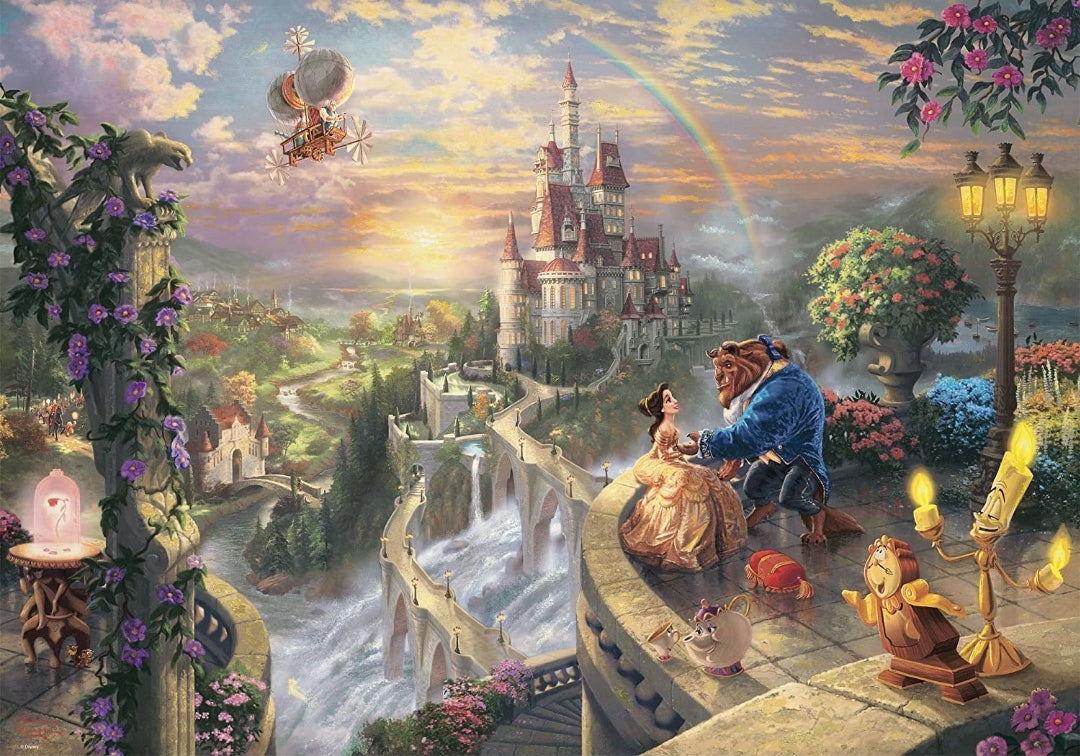 Puzzle Disney Schmidt 1000 pièces La belle et la bête