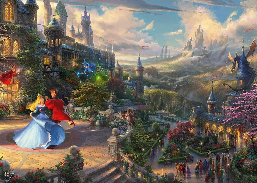 Puzzle Disney Schmidt 1000 pièces la belle au bois dormant