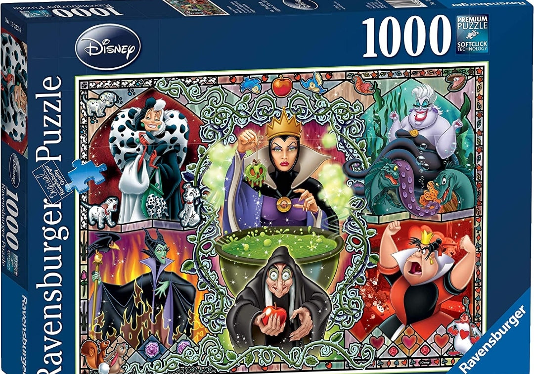 Puzzel Disney schurken Ravensburger 1000 p. disney heksen