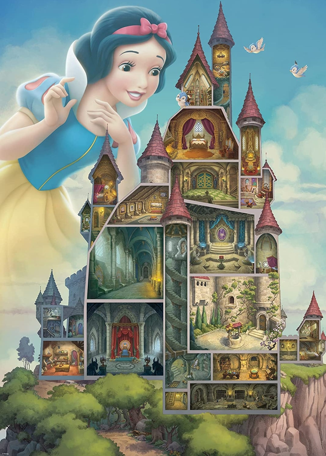 Puzzle Ravensburger Disney Castle Collection Blanche-Neige