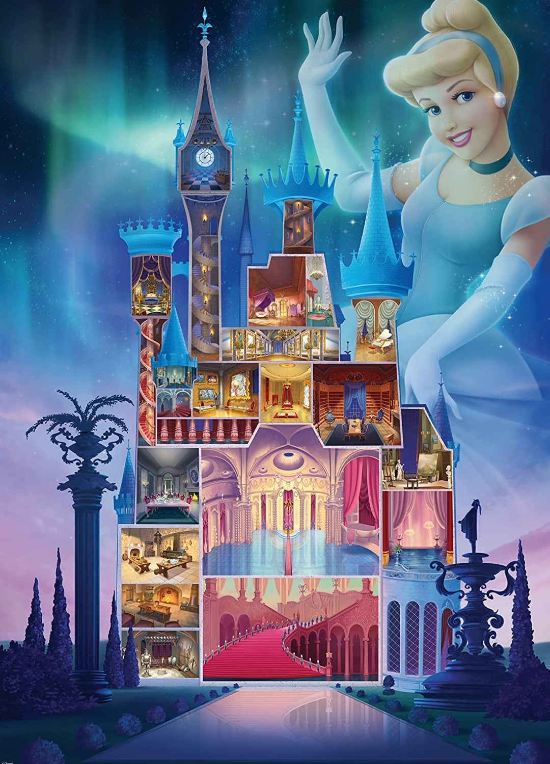 Puzzle Ravensburger Disney Castle collection Cendrillon