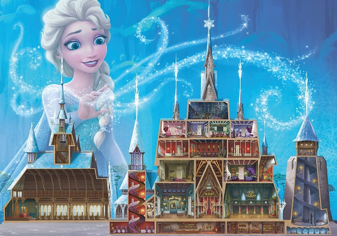Puzzle Ravensburger Disney Castle collection Elsa la Reine des neiges