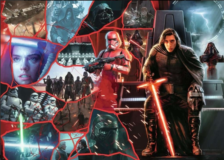 Puzzle Disney Star Wars Ravensburger Villainous 1000 pièces Kylo Ren