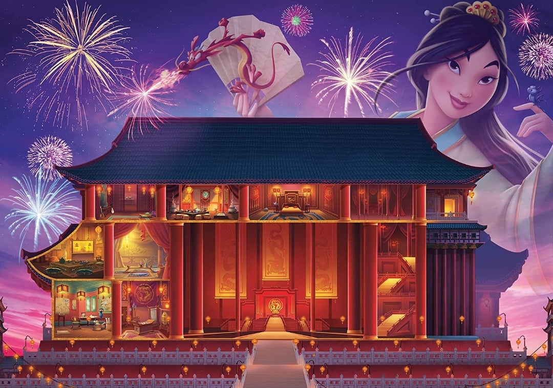 Puzzle Ravensburger Disney Castle collection Mulan