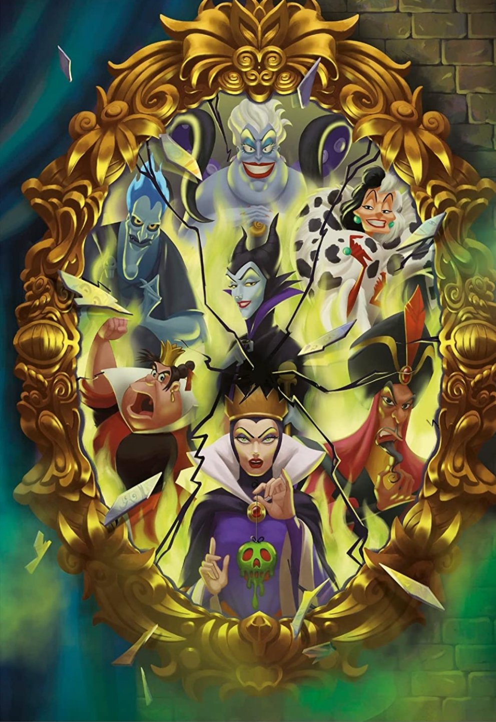 Puzzle Disney Clementoni 1000 pièces Disney vilains