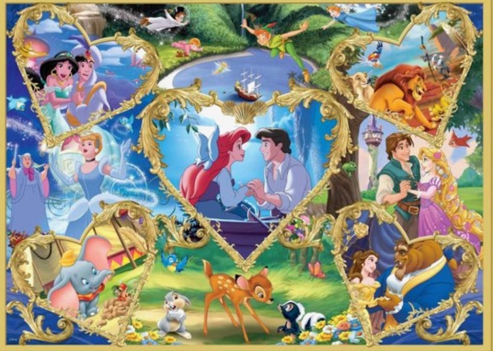 Puzzle Disney King 1000 Disney movie magic