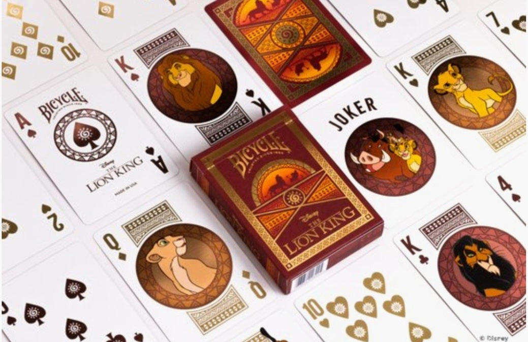 Collection de jeux de cartes Disney Bycicle