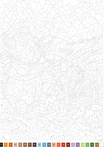 Livre Disney Hachette 100% Winnie Mandalas, coloriages mystères, scènes... Bertrand P