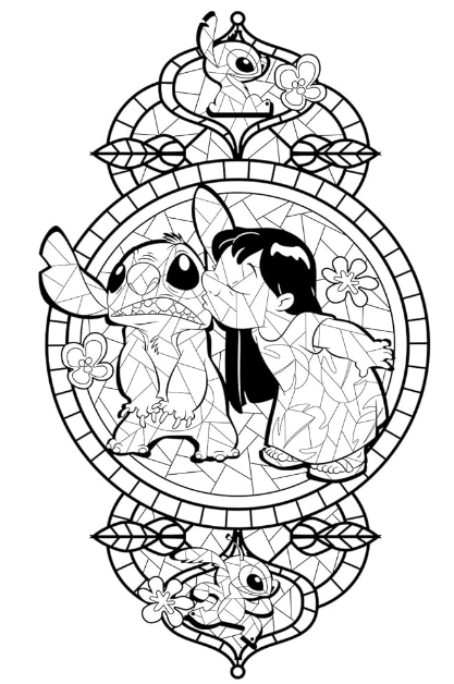 Livre Disney Hachette 100 % Stitch: Mandalas, coloriage, mystères, scènes ...