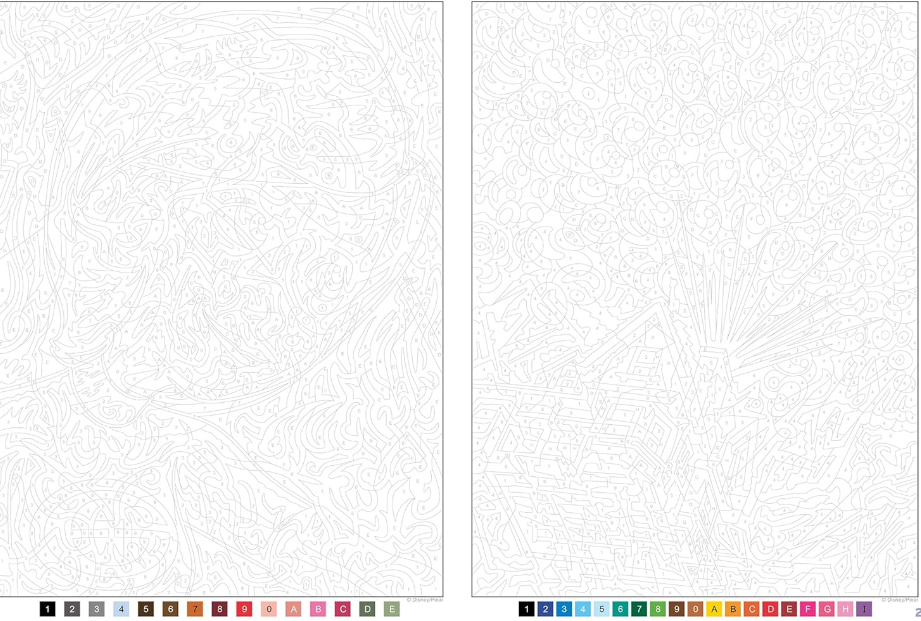 Livre Disney Hachette coloriage Mystère Best of Pixar