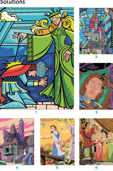 Livre Disney Hachette Coloriages Mystères - Spécial Film - La Belle et La Bête