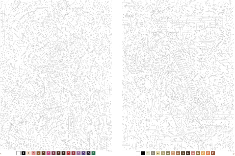 Livre Disney Hachette Coloriages Mystères Les Grands Classiques Spécial Débutants