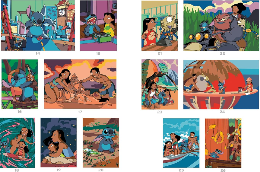 Livre Disney Hachette Coloriages Mystères - Spécial Film - Lilo et Stitch