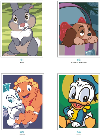 Livre Disney Hachette Coloriages Mystères Babies