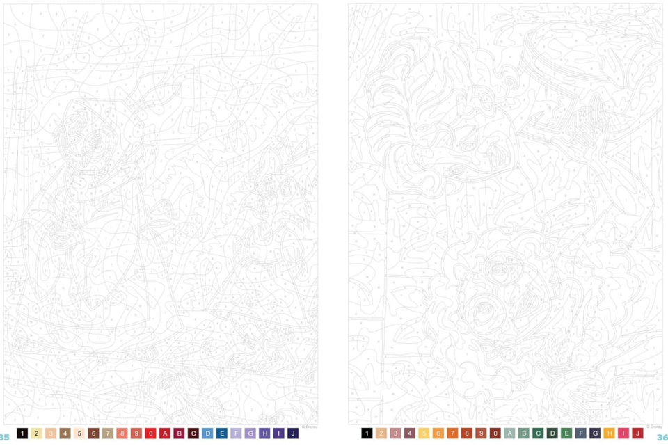 Livre Disney Hachette Coloriages Mystères Girl Power