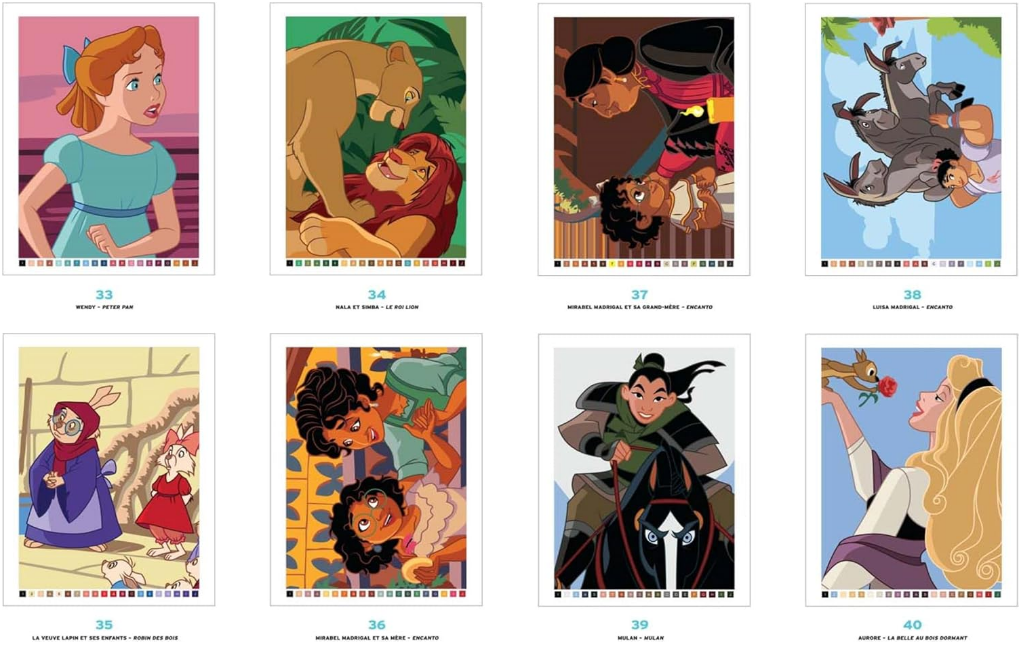 Livre Disney Hachette Coloriages Mystères Girl Power